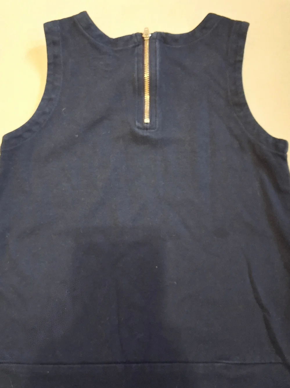 OshKosh B'gosh Girls Navy Pleated Uniform Dress Jumper 8